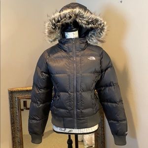 The North Face Metal Grey Bomber Coat M